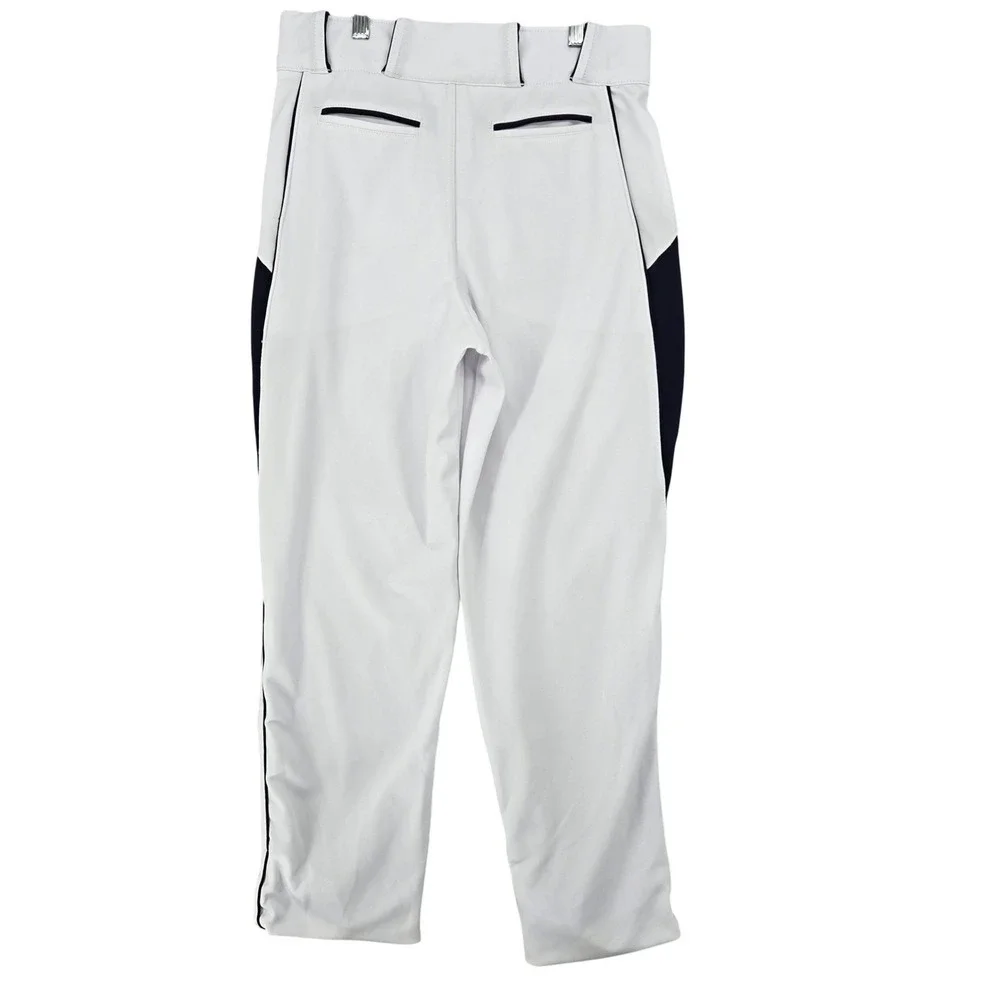Champro MEDIUM White Baseball Pants Mens Athletic Sporty‎ Piping